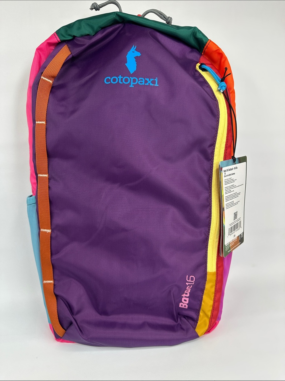 Cotopaxi Batac Del Día 16L Backpack One-of-a-Kind Multicolor Lightweight Daypack
